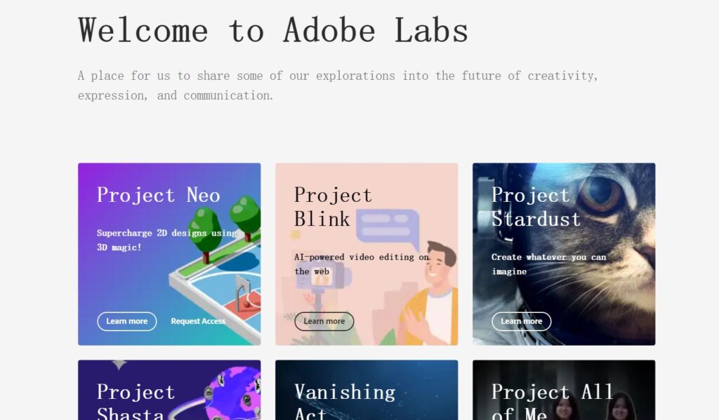 Adobe Labs