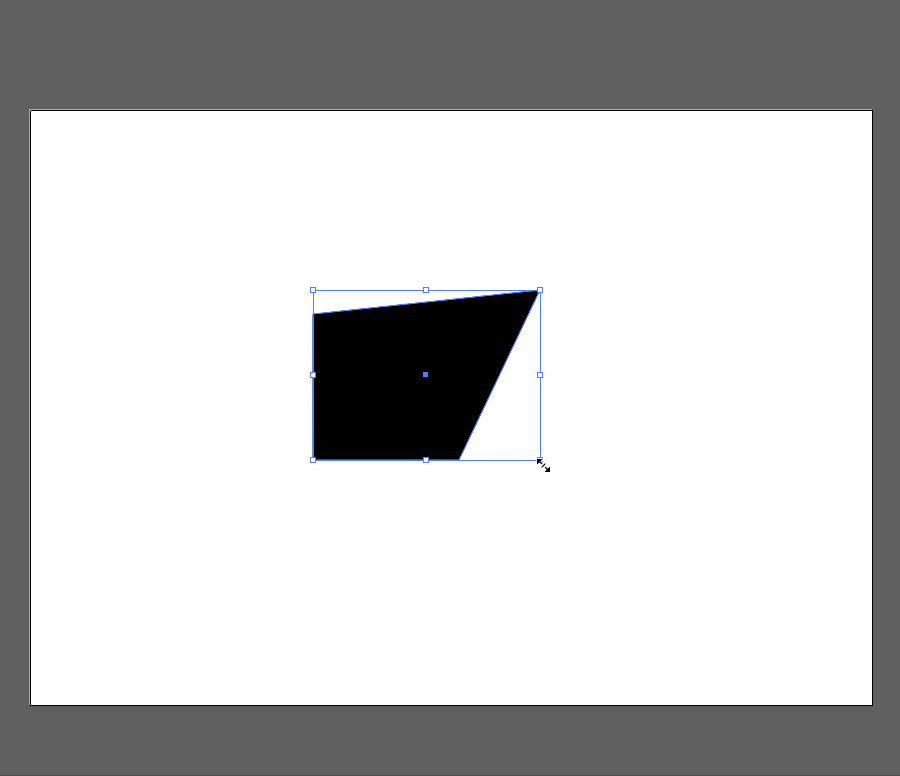 Illustrator選取工具選轉示範